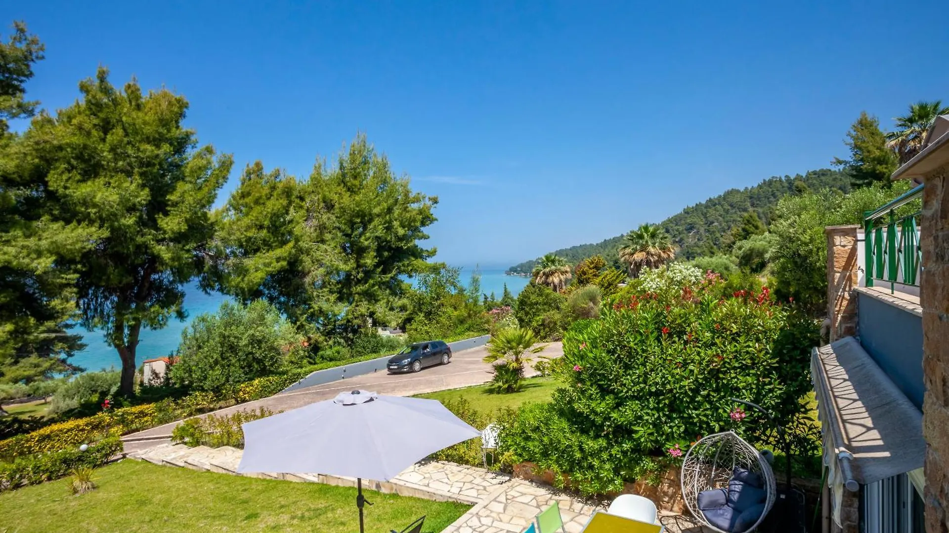 Melita'S Sea View Villa Skála Foúrkas